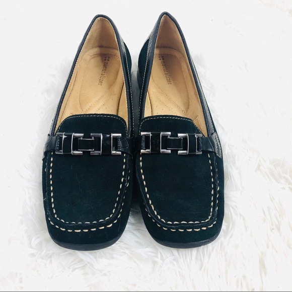 Naturalizer Shoes - Naturalizer Camille Loafers Leather Black Comfort